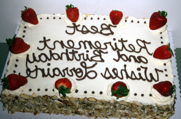 glaçage de magasin de boulangerie