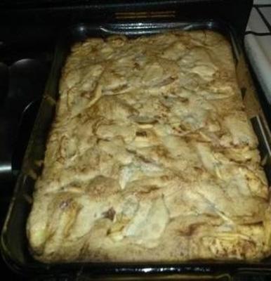 gâteau aux pommes douces de ma mère