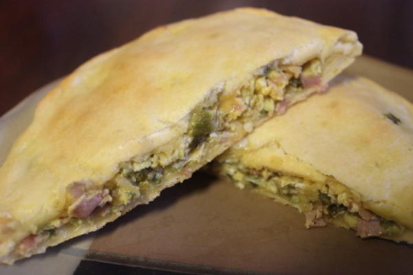 calzone de petit déjeuner