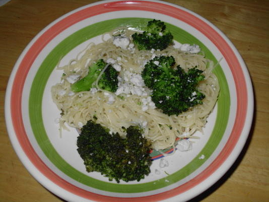 pâtes au brocoli et au fromage bleu