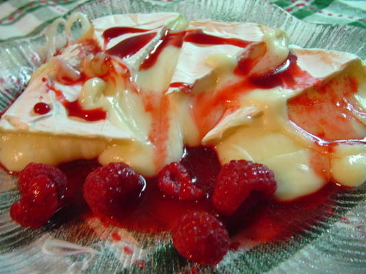 brie à la framboise et chipotle