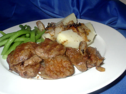 foies de poulet diaboliques