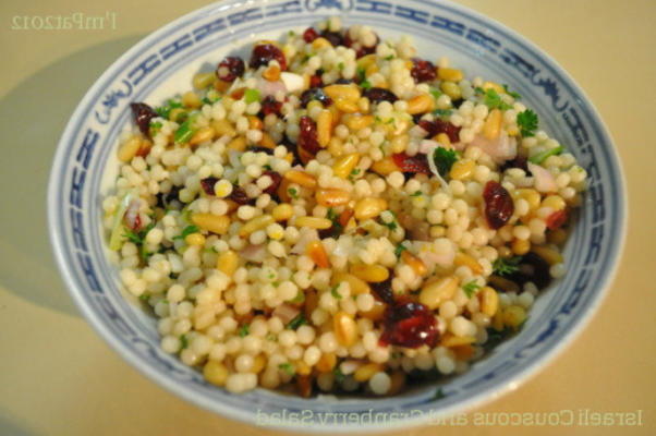 salade de couscous et de canneberges