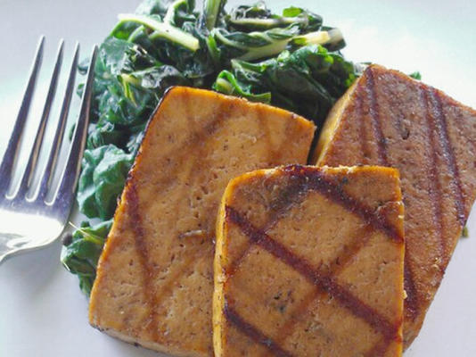 tofu grillé au teriyaki