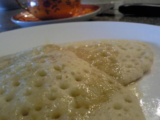 crêpes marocaines en nid d'abeille (beghrir)