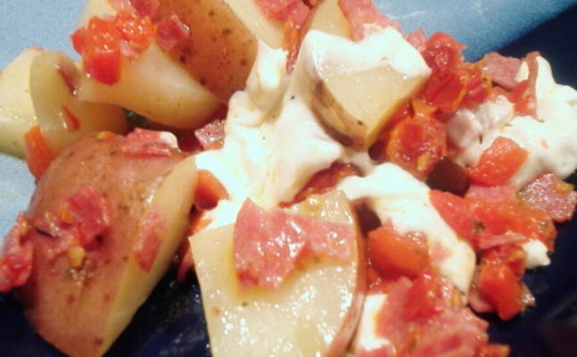 pommes de terre d'inspiration italienne