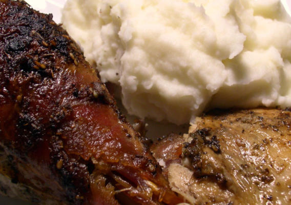 djedj mechoui (poulet roti / poulet rôti algérien)