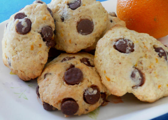 biscuits moelleux au chocolat et à l'orange