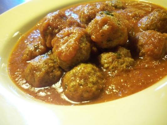 boulettes de viande marocaines à la sauce tomate