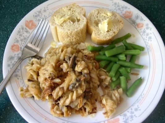 casserole de champignons 