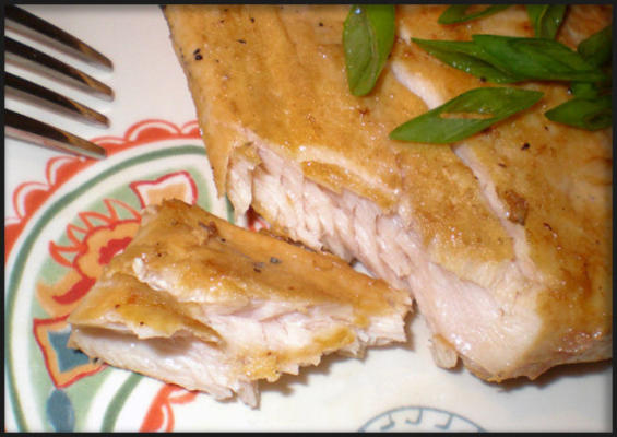 mahi mahi à l'ail et à la lime