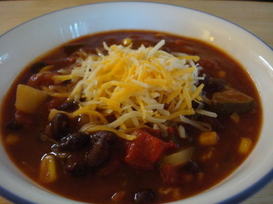 soupe tortilla de jardin