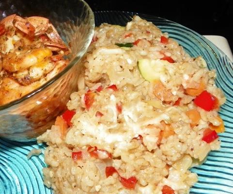 risotto cuit au four (tellement facile)