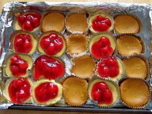 mini gâteaux au fromage à la citrouille