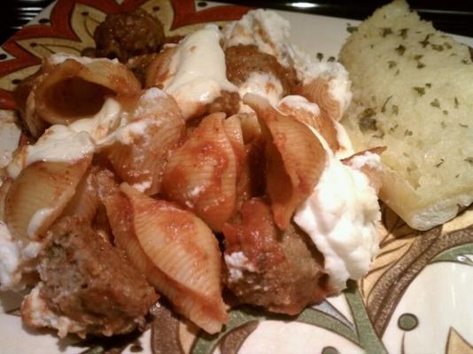 casserole de boulettes de viande italienne
