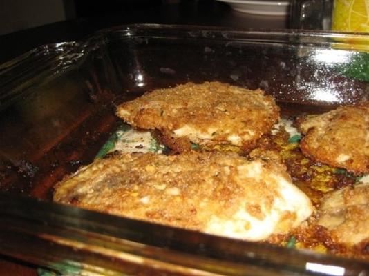 parmesan de corégone au four