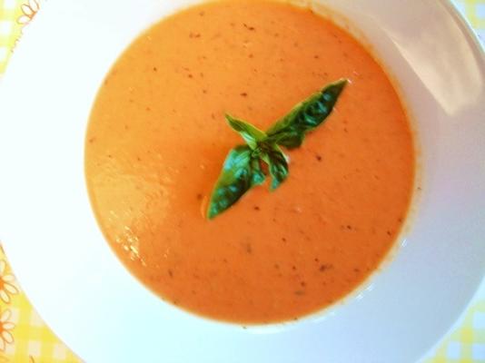 soupe de tomates d'hiver