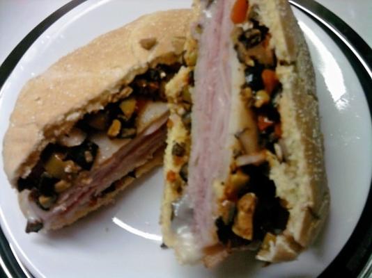 salade aux olives café de norton (muffuletta à tartiner)