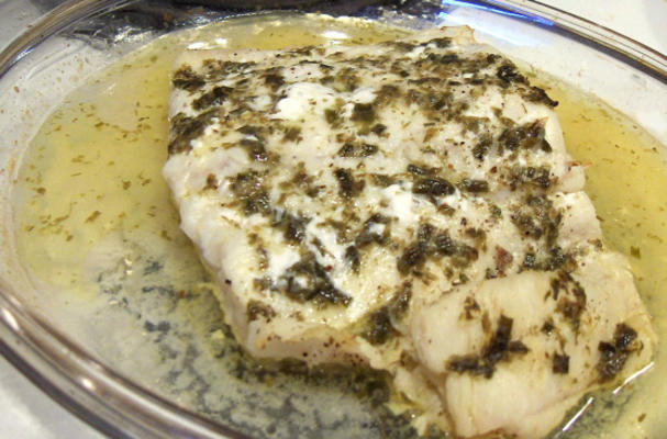 beurre aux herbes pour filets de poisson cuits au four ou grillés