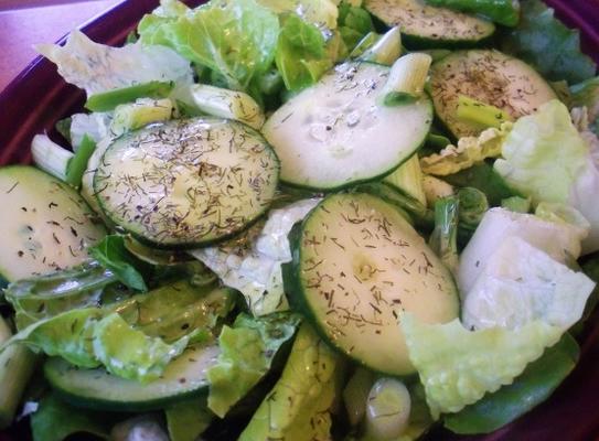 maroulosalata (salade de laitue)