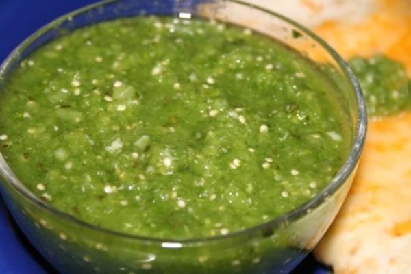 salsa verte fraîche