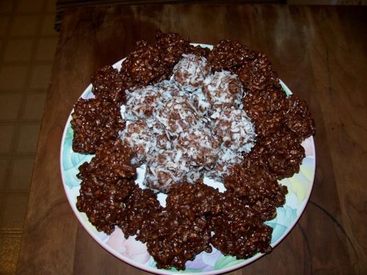 boulettes de chocolat sans cuisson sans gluten