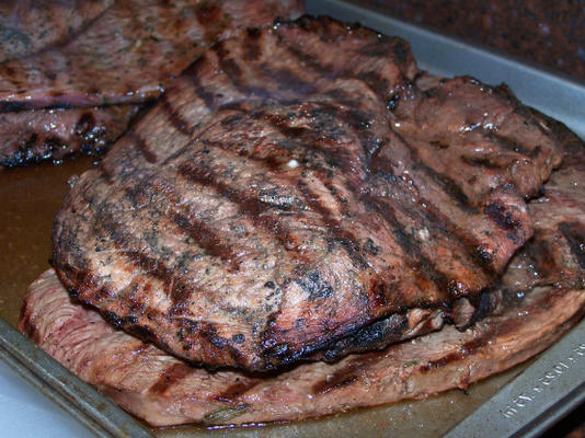 marinade acidulée et juteuse pour les steaks et les côtelettes d'agneau