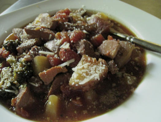 soupe de porc de pays