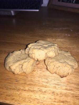 biscuits au beurre d'arachide sans beurre