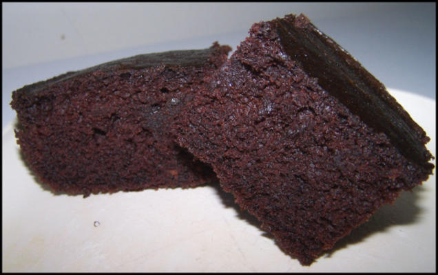 double gâteau au chocolat noir