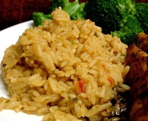 riz au gingembre et coriandre