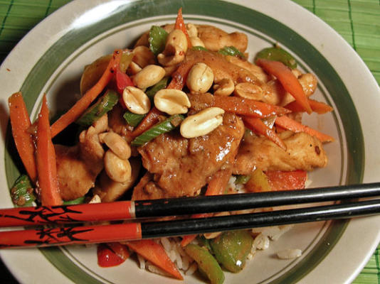 poulet szechuan aux cacahuètes 6 ww pts