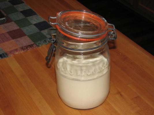 créer votre propre levain au levain