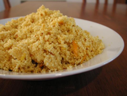 couscous épicé aux agrumes