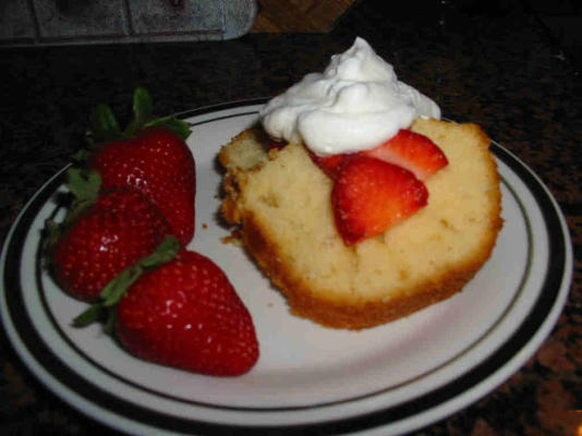 gâteau de yaourt à la fraise