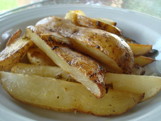 pommes de terre rôties au citron (patates psites)