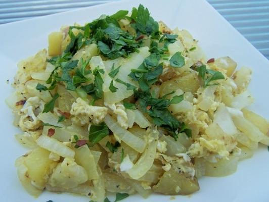 pommes de terre et œufs turques (patatesli yumurta)