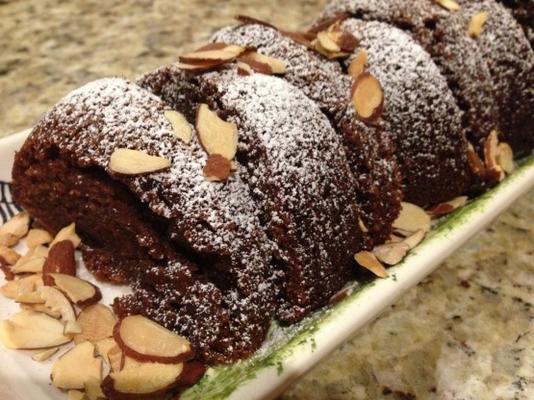 gâteau au chocolat amaretto bundt