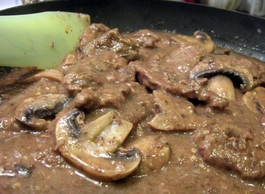 steak et champignons san juan