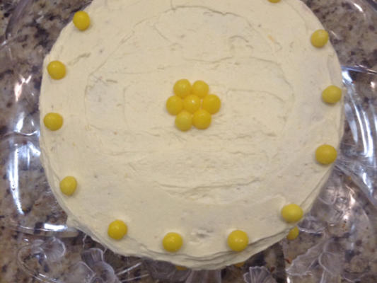 gâteau au citron (à partir de zéro)