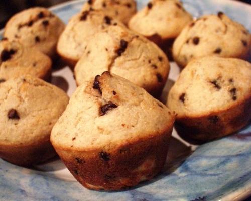 muffins à la banane et à la crème de blé (faible en gras)