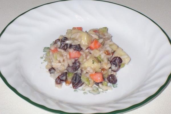 salade de riz waldorf