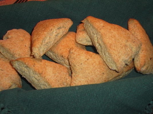 biscuits au thym citron