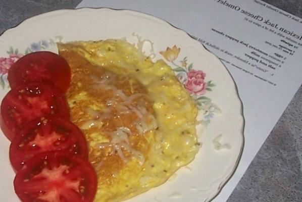 omelette au fromage mexicain