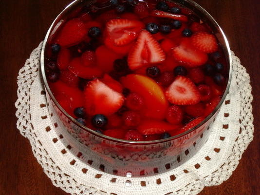 terrine de fruits rouges