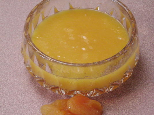 sauce dorée à l'abricot