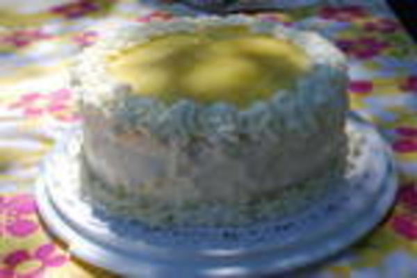 Luscious Lemon Truffle Cake