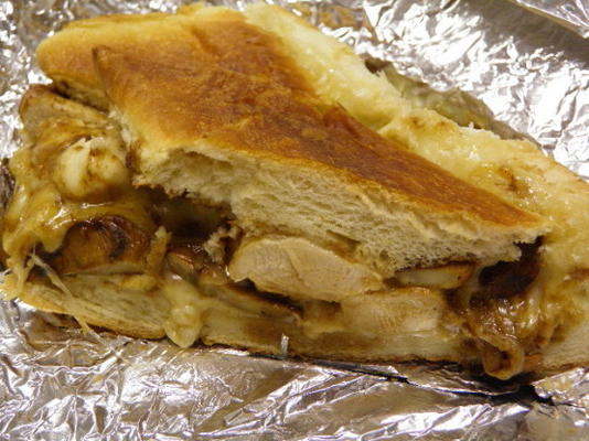 poulet marsala sandwich