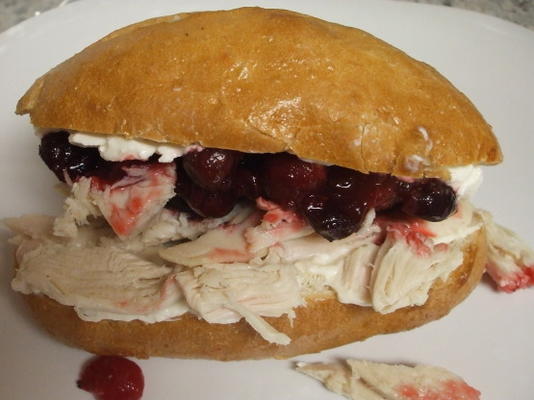 le gobbler (sandwich après l'action de grâce)