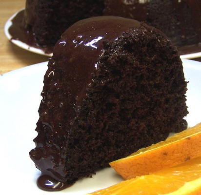gâteau truffe chocolat-orange